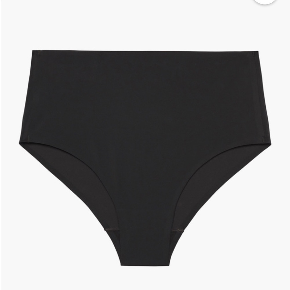 High-Waist Microfiber Brief